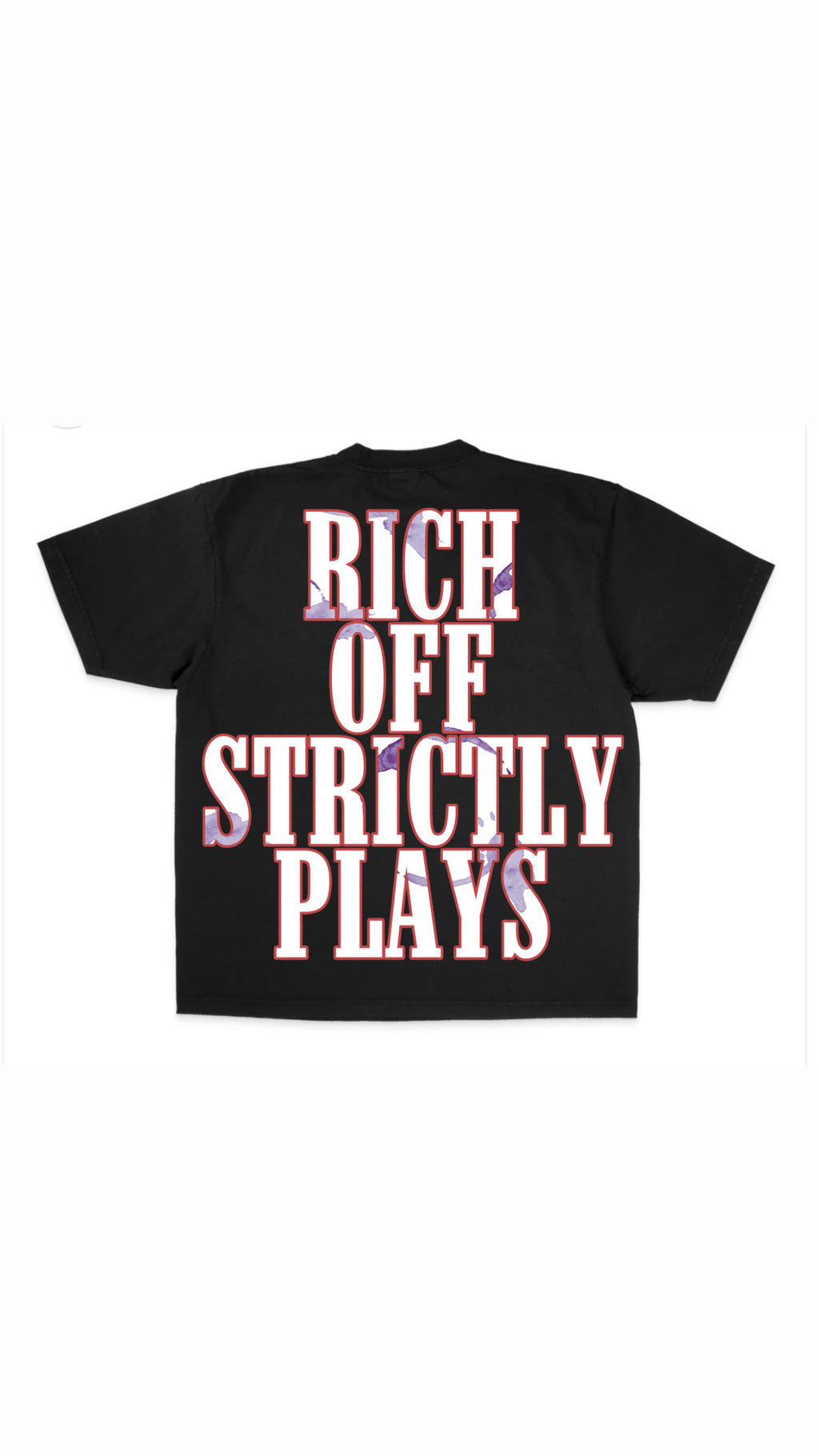 RICH OFF SP BLACK TEE