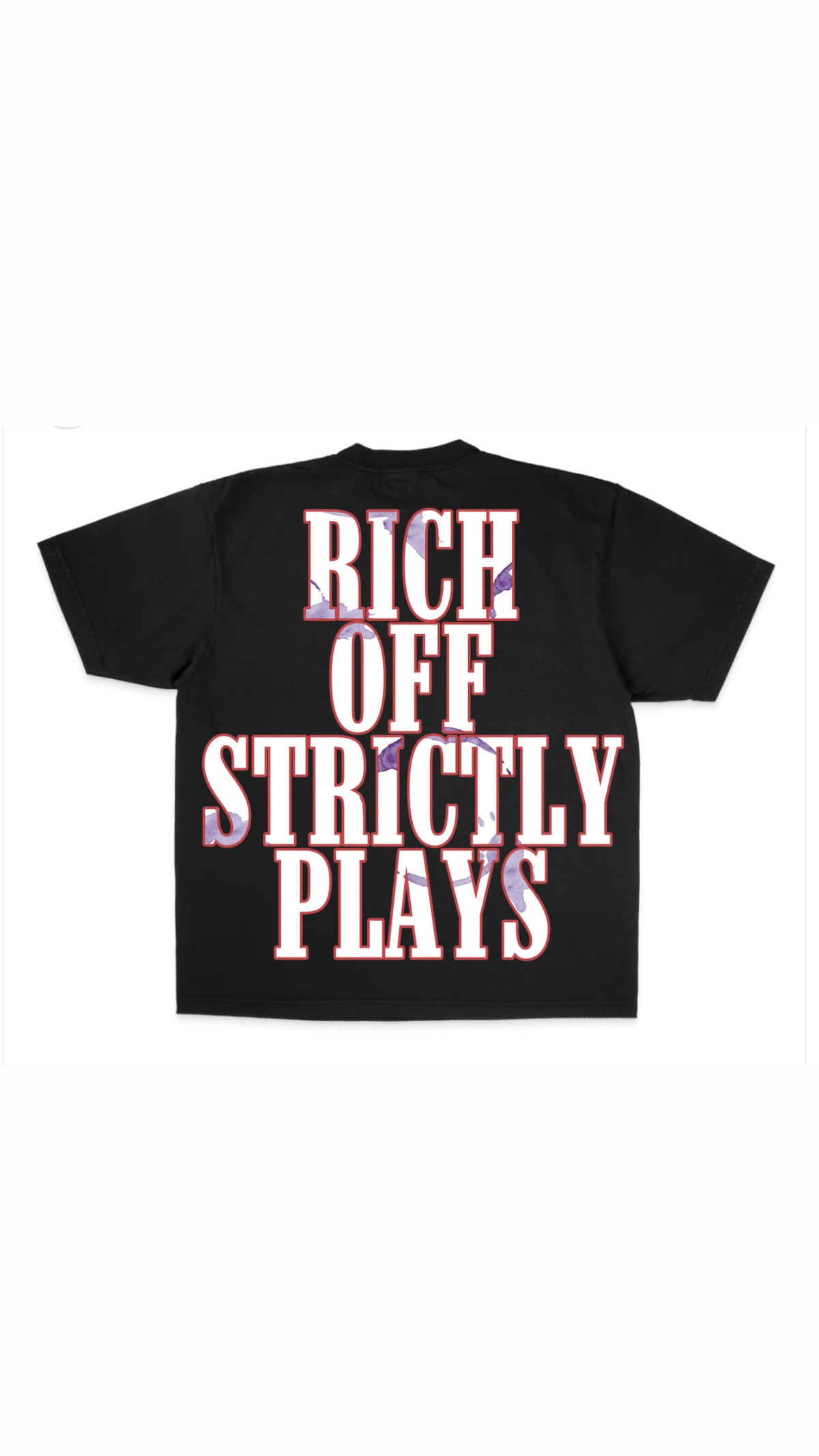 RICH OFF SP BLACK TEE