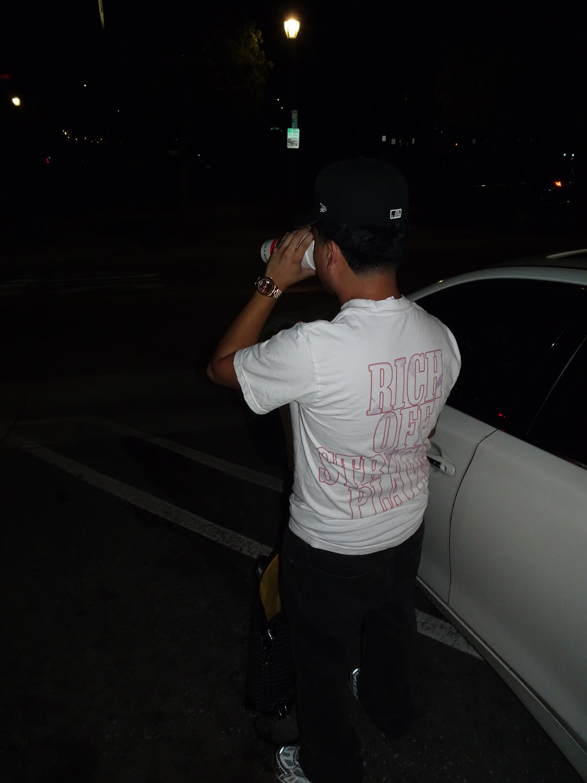 RICH OFF SP WHITE TEE