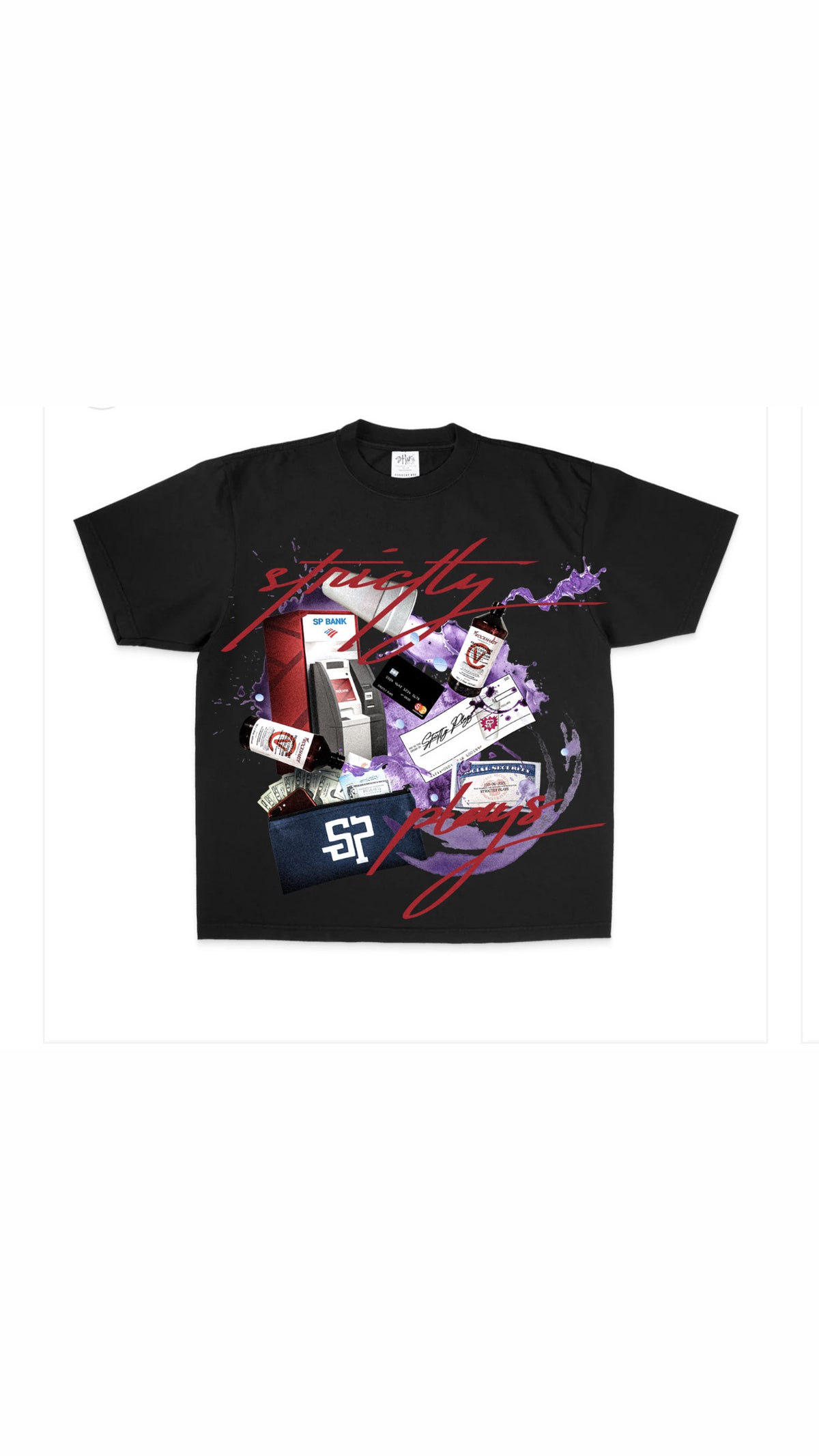 RICH OFF SP BLACK TEE